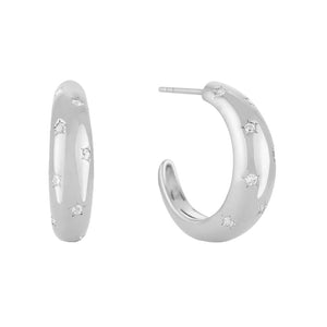 Marie Earrings - Silver